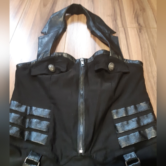 Psy-Ops Halter Dress - Picture 3 of 5